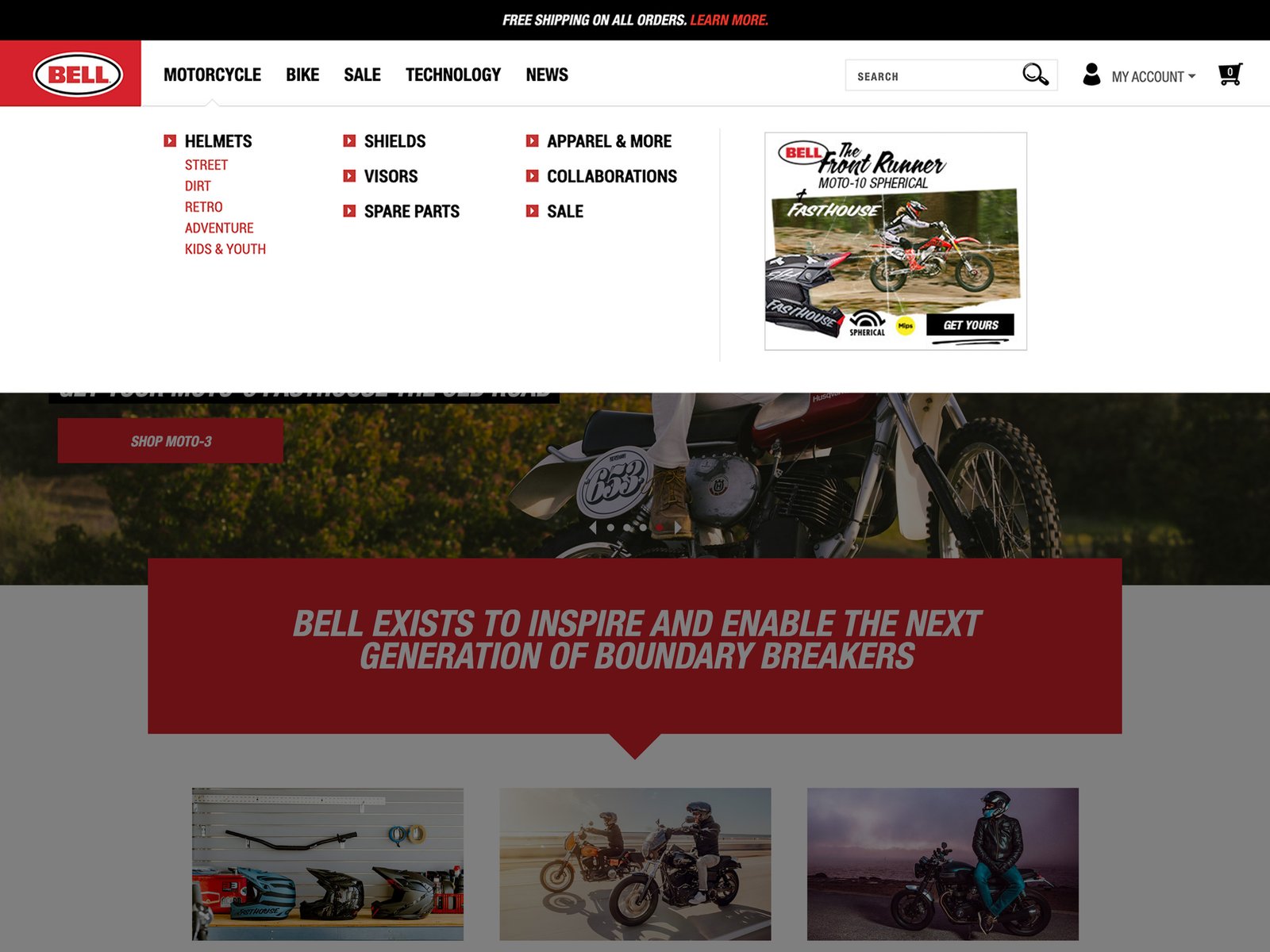 Redesigned ecommerce navigation improving product discovery through organized categories, featured promotions, and merchandising